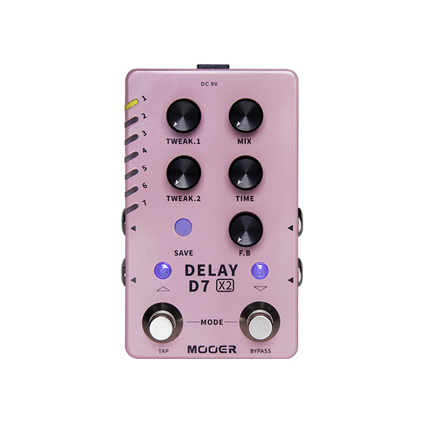MOOER D7 Delay X2