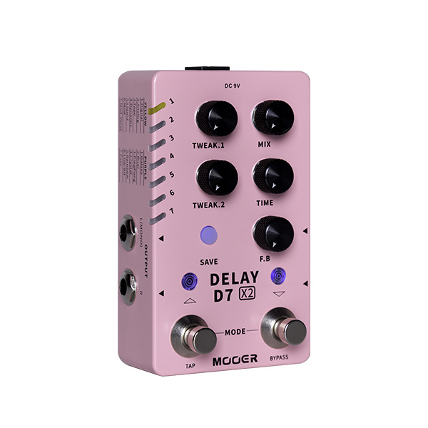 MOOER D7 Delay X2