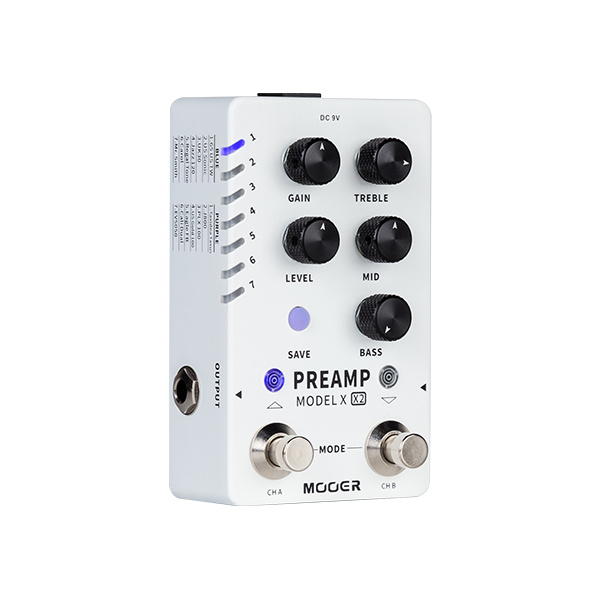 MOOER Preamp Model X2